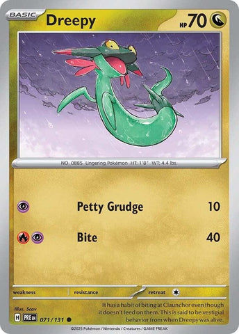 Dreepy (071/131) [Scarlet & Violet: Prismatic Evolutions] - The Mythic Store | 24h Order Processing