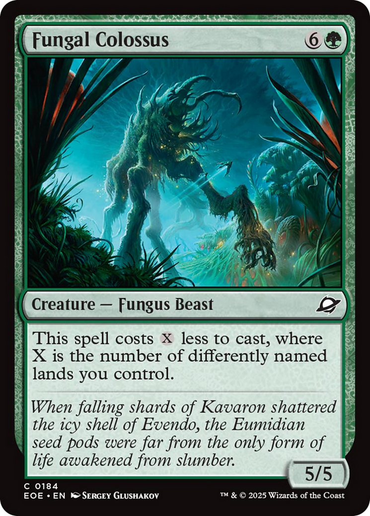 Fungal Colossus [Edge of Eternities] - The Mythic Store | 24h Order Processing