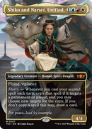 Shiko and Narset, Unified (Borderless) [Tarkir: Dragonstorm Commander] - The Mythic Store | 24h Order Processing