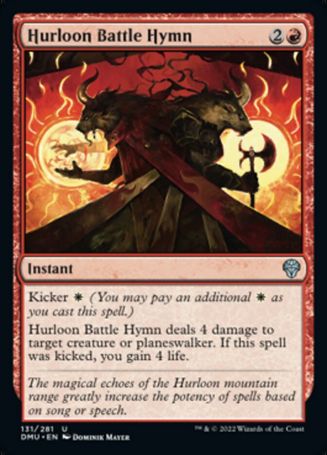 Hurloon Battle Hymn [Dominaria United] - The Mythic Store | 24h Order Processing