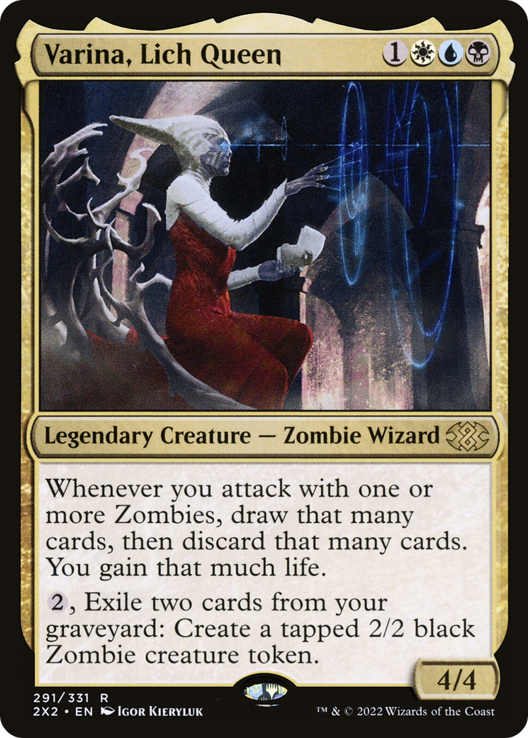 Varina, Lich Queen [Double Masters 2022] - The Mythic Store | 24h Order Processing