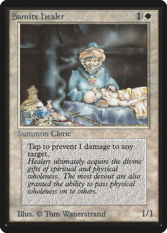 Samite Healer [Beta Edition] - The Mythic Store | 24h Order Processing