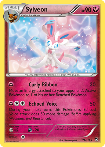 Sylveon (72/111) [XY: Furious Fists] - The Mythic Store | 24h Order Processing