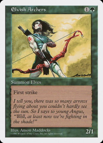 Elvish Archers [Fifth Edition] - The Mythic Store | 24h Order Processing