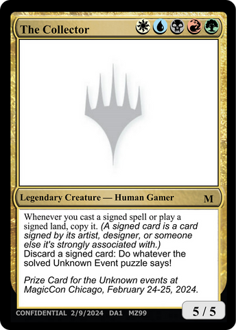 The Collector [Unknown Event] - The Mythic Store | 24h Order Processing