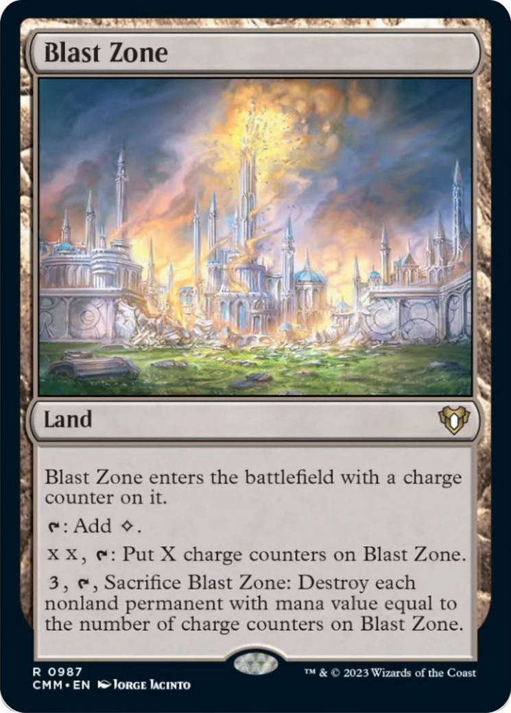 Blast Zone [Commander Masters] - The Mythic Store | 24h Order Processing