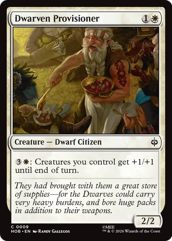 Dwarven Provisioner [The Hobbit] - The Mythic Store | 24h Order Processing