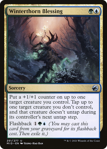 Winterthorn Blessing [Innistrad: Midnight Hunt] - The Mythic Store | 24h Order Processing