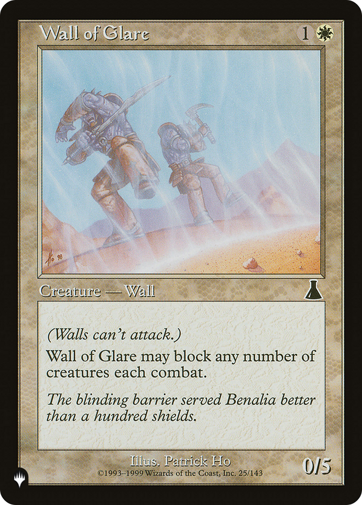 Wall of Glare [The List Reprints] - The Mythic Store | 24h Order Processing