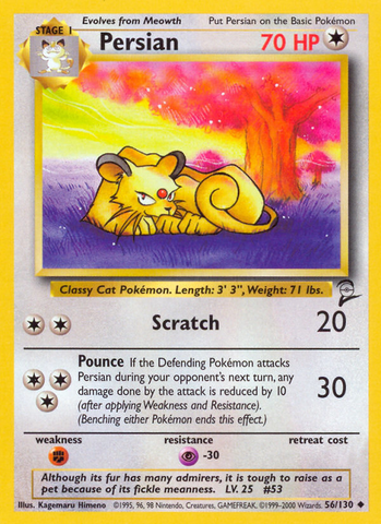 Persian (56/130) [Base Set 2] - The Mythic Store | 24h Order Processing
