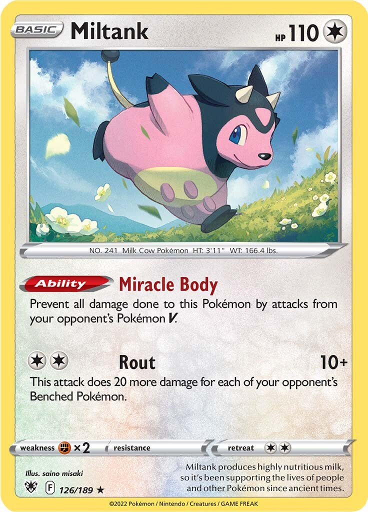 Miltank (126/189) [Sword & Shield: Astral Radiance] - The Mythic Store | 24h Order Processing