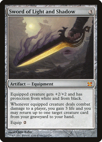 Sword of Light and Shadow [Modern Masters] - The Mythic Store | 24h Order Processing