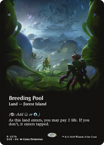 Breeding Pool (Borderless) [Edge of Eternities] - The Mythic Store | 24h Order Processing