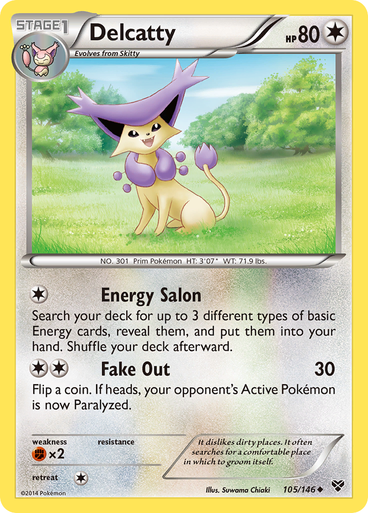 Delcatty (105/146) [XY: Base Set] - The Mythic Store | 24h Order Processing