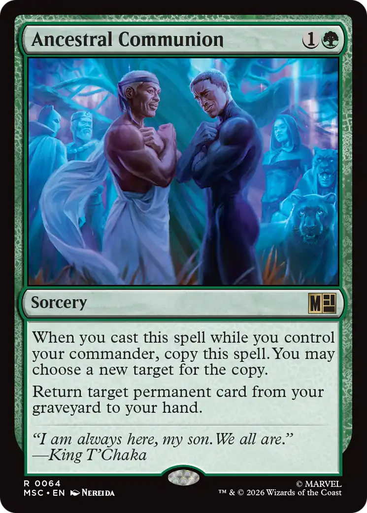 Ancestral Communion [Marvel Super Heroes Commander] - The Mythic Store | 24h Order Processing