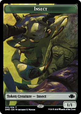 Insect Token [Dominaria Remastered Tokens] - The Mythic Store | 24h Order Processing