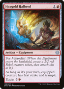 Hexgold Halberd [Phyrexia: All Will Be One] - The Mythic Store | 24h Order Processing