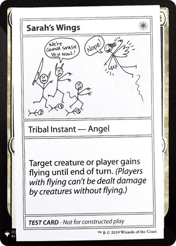 Sarah's Wings [Mystery Booster Playtest Cards] - The Mythic Store | 24h Order Processing