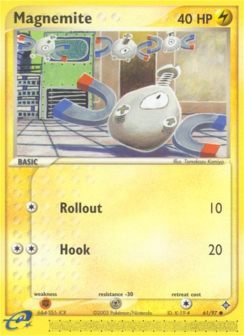 Magnemite (61/97) [EX: Dragon] - The Mythic Store | 24h Order Processing
