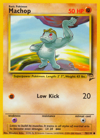 Machop (78/130) [Base Set 2] - The Mythic Store | 24h Order Processing