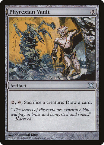 Phyrexian Vault [Tenth Edition] - The Mythic Store | 24h Order Processing