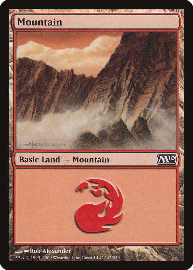 Mountain (242) [Magic 2010] - The Mythic Store | 24h Order Processing