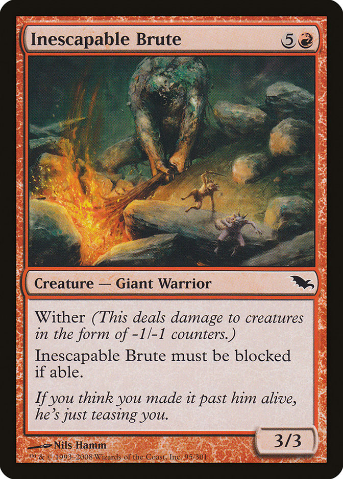 Inescapable Brute [Shadowmoor] - The Mythic Store | 24h Order Processing