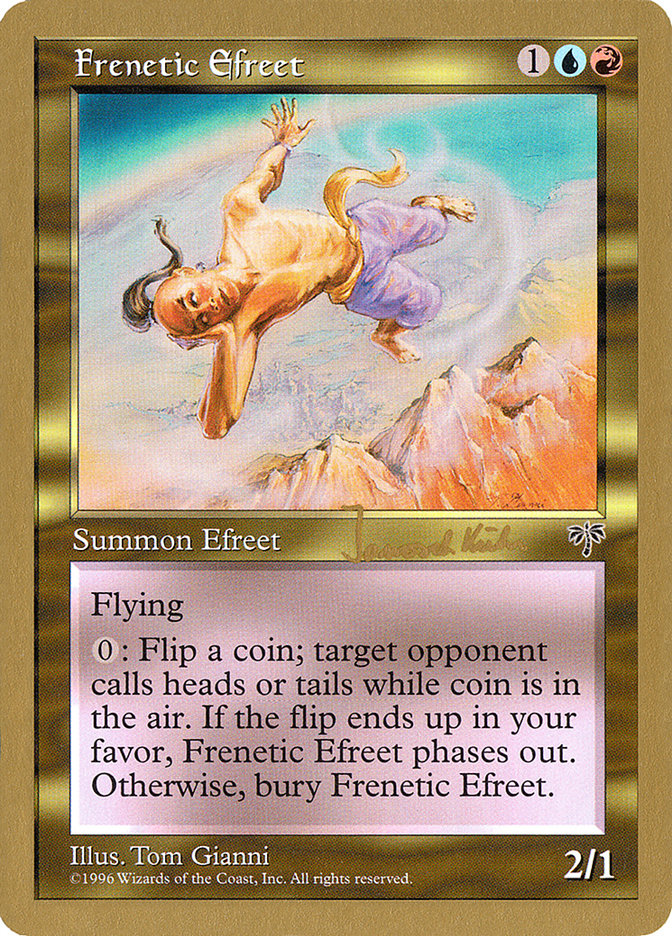 Frenetic Efreet (Janosch Kuhn) [World Championship Decks 1997] - The Mythic Store | 24h Order Processing
