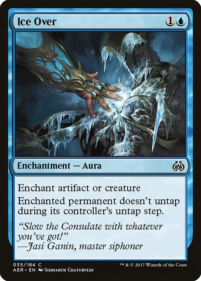 Ice Over [Aether Revolt] - The Mythic Store | 24h Order Processing