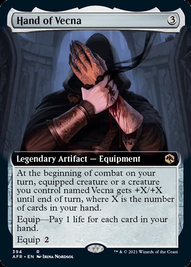 Hand of Vecna (Extended Art) [Dungeons & Dragons: Adventures in the Forgotten Realms] - The Mythic Store | 24h Order Processing