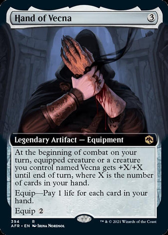 Hand of Vecna (Extended Art) [Dungeons & Dragons: Adventures in the Forgotten Realms] - The Mythic Store | 24h Order Processing