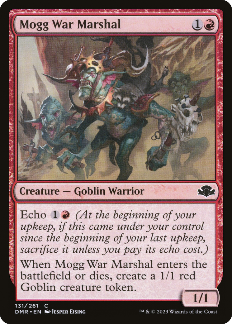 Mogg War Marshal [Dominaria Remastered] - The Mythic Store | 24h Order Processing