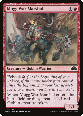 Mogg War Marshal [Dominaria Remastered] - The Mythic Store | 24h Order Processing