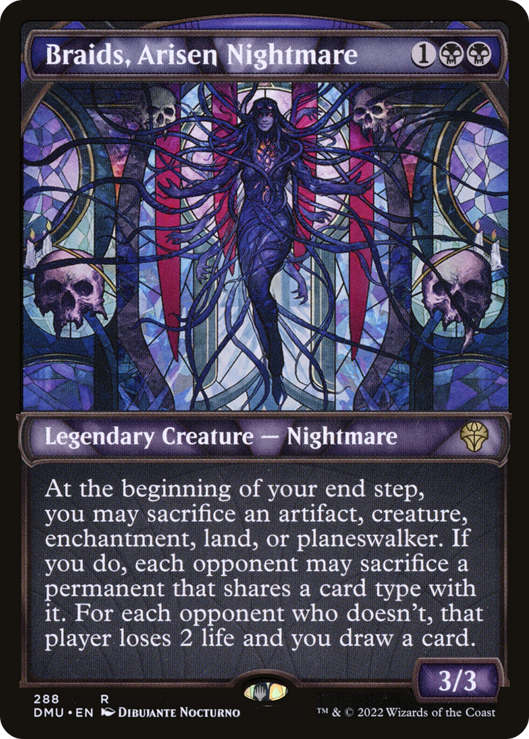 Braids, Arisen Nightmare (Showcase) [Dominaria United] - The Mythic Store | 24h Order Processing