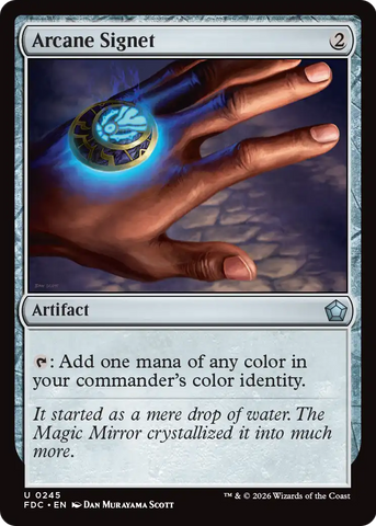 Arcane Signet (0245) [Foundations Commander] - The Mythic Store | 24h Order Processing