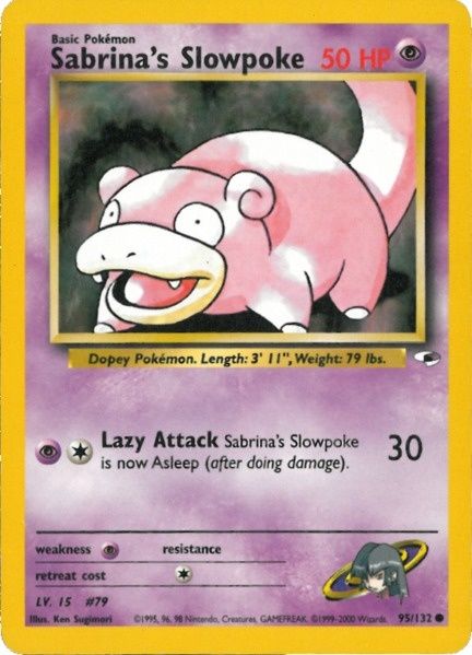 Sabrina's Slowpoke (95/132) [Gym Heroes Unlimited] - The Mythic Store | 24h Order Processing