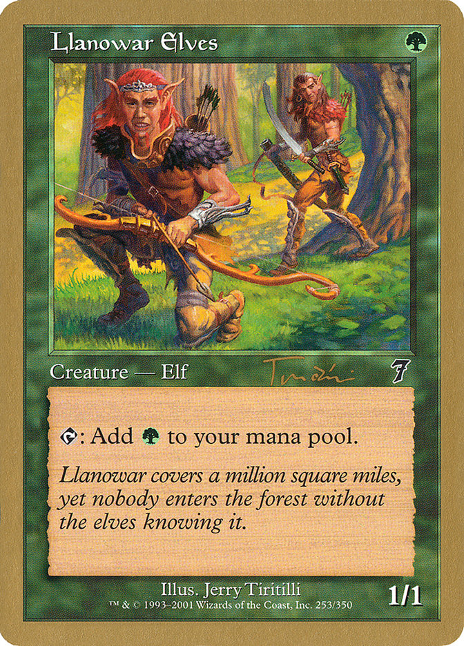 Llanowar Elves (Jan Tomcani) [World Championship Decks 2001] - The Mythic Store | 24h Order Processing