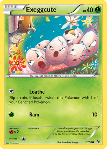 Exeggcute (1/108) [XY: Roaring Skies] - The Mythic Store | 24h Order Processing