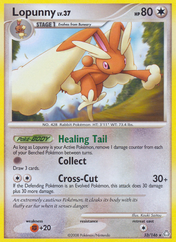 Lopunny (33/146) [Diamond & Pearl: Legends Awakened] - The Mythic Store | 24h Order Processing