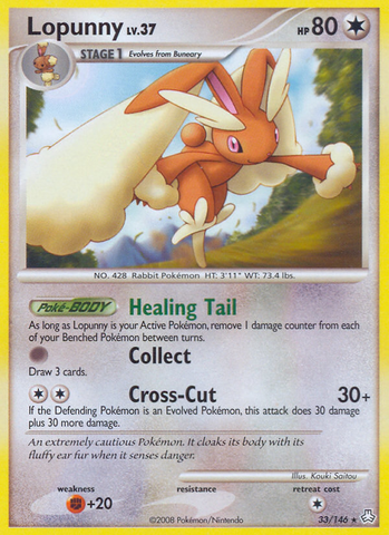 Lopunny (33/146) [Diamond & Pearl: Legends Awakened] - The Mythic Store | 24h Order Processing