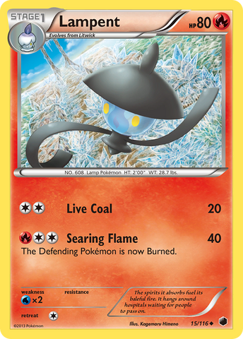 Lampent (15/116) [Black & White: Plasma Freeze] - The Mythic Store | 24h Order Processing