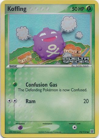 Koffing (72/113) (Stamped) [EX: Delta Species] - The Mythic Store | 24h Order Processing