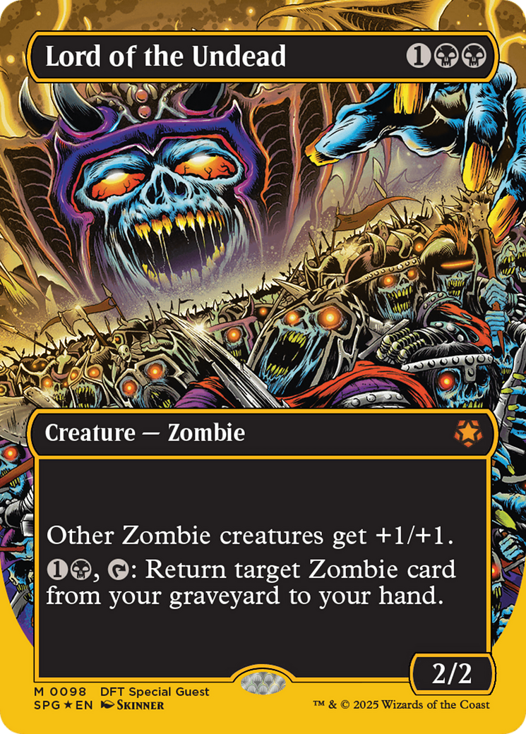 Lord of the Undead (Borderless) (First-Place Foil) [Aetherdrift Special Guests] - The Mythic Store | 24h Order Processing