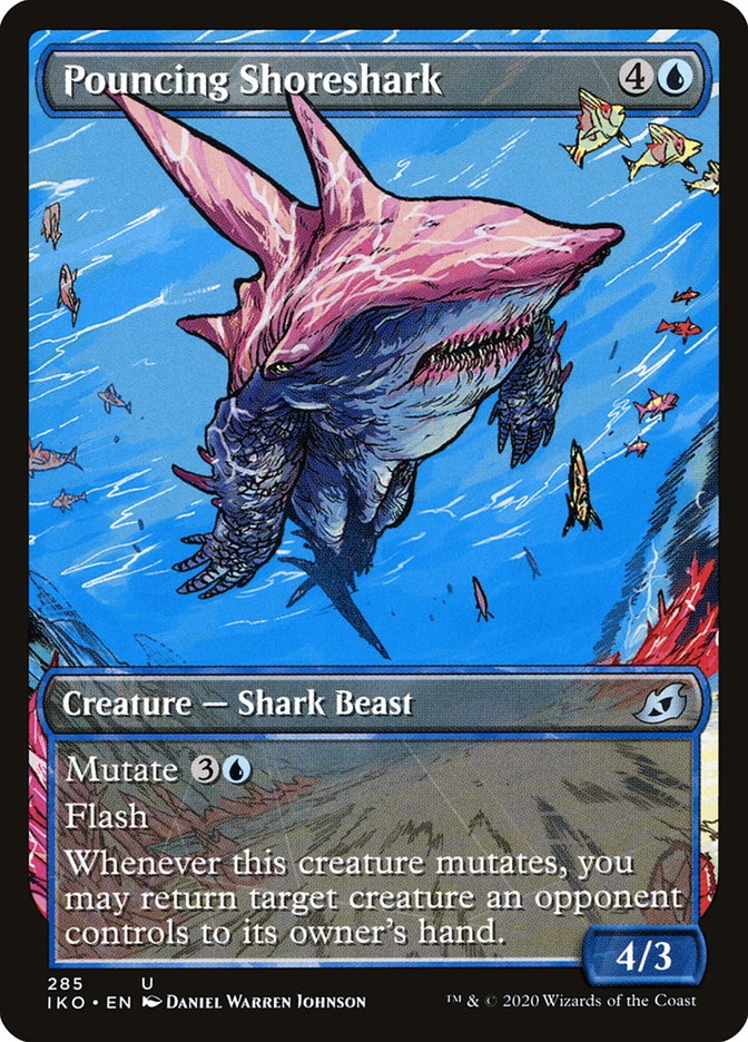 Pouncing Shoreshark (Showcase) [Ikoria: Lair of Behemoths] - The Mythic Store | 24h Order Processing