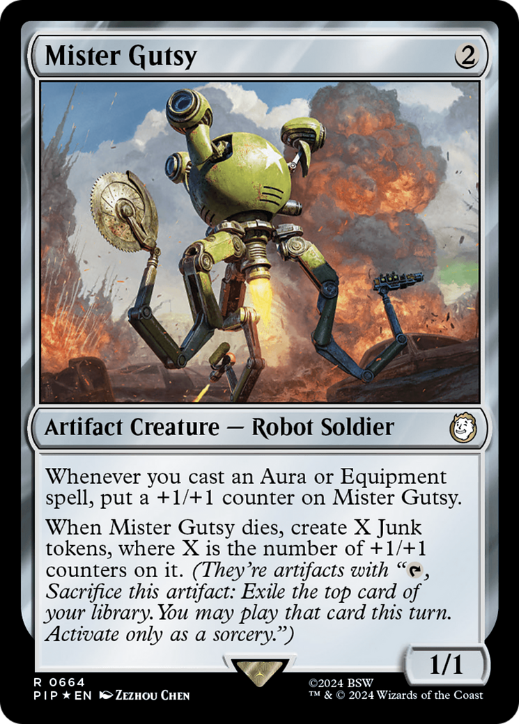 Mister Gutsy (Surge Foil) [Fallout] - The Mythic Store | 24h Order Processing