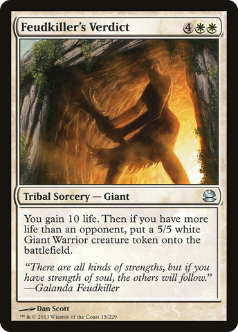 Feudkiller's Verdict [Modern Masters] - The Mythic Store | 24h Order Processing