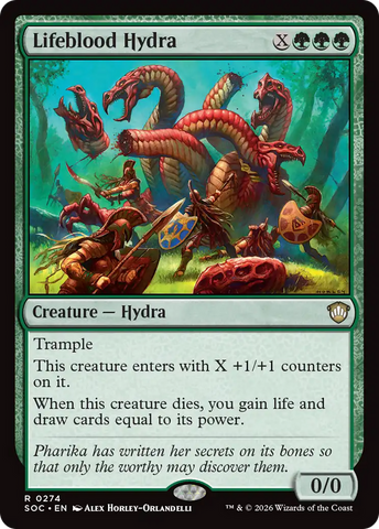 Lifeblood Hydra [Secrets of Strixhaven Commander] - The Mythic Store | 24h Order Processing