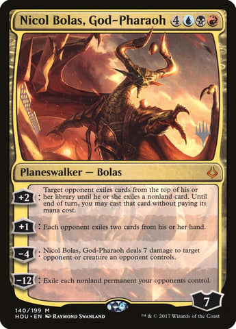 Nicol Bolas, God-Pharaoh (Promo Pack) [Hour of Devastation Promos] - The Mythic Store | 24h Order Processing