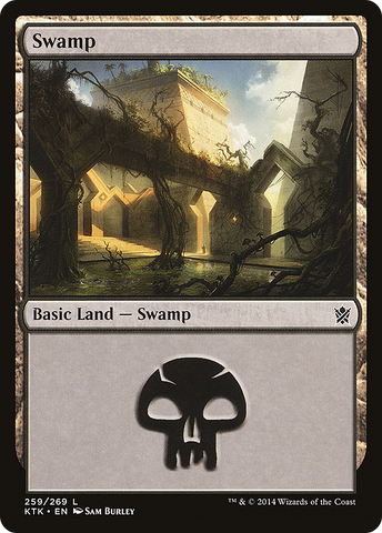 Swamp (259) [Khans of Tarkir] - The Mythic Store | 24h Order Processing