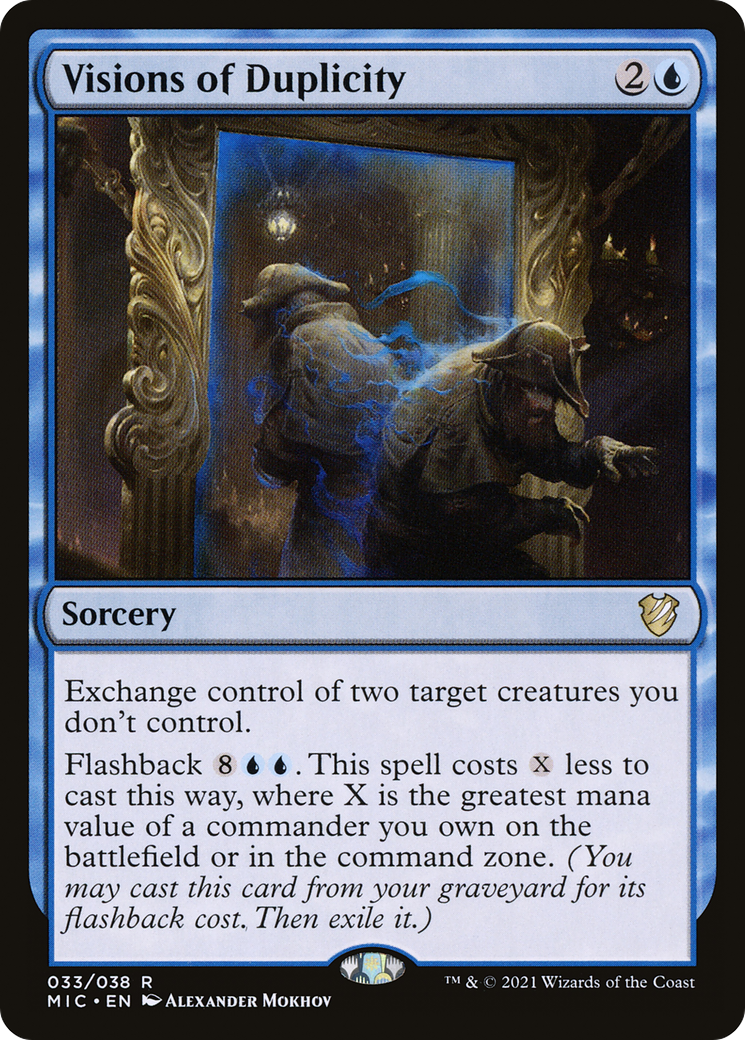 Visions of Duplicity [Innistrad: Midnight Hunt Commander] - The Mythic Store | 24h Order Processing